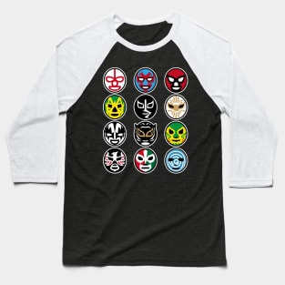 MASKMAN TWELVE DOS Baseball T-Shirt